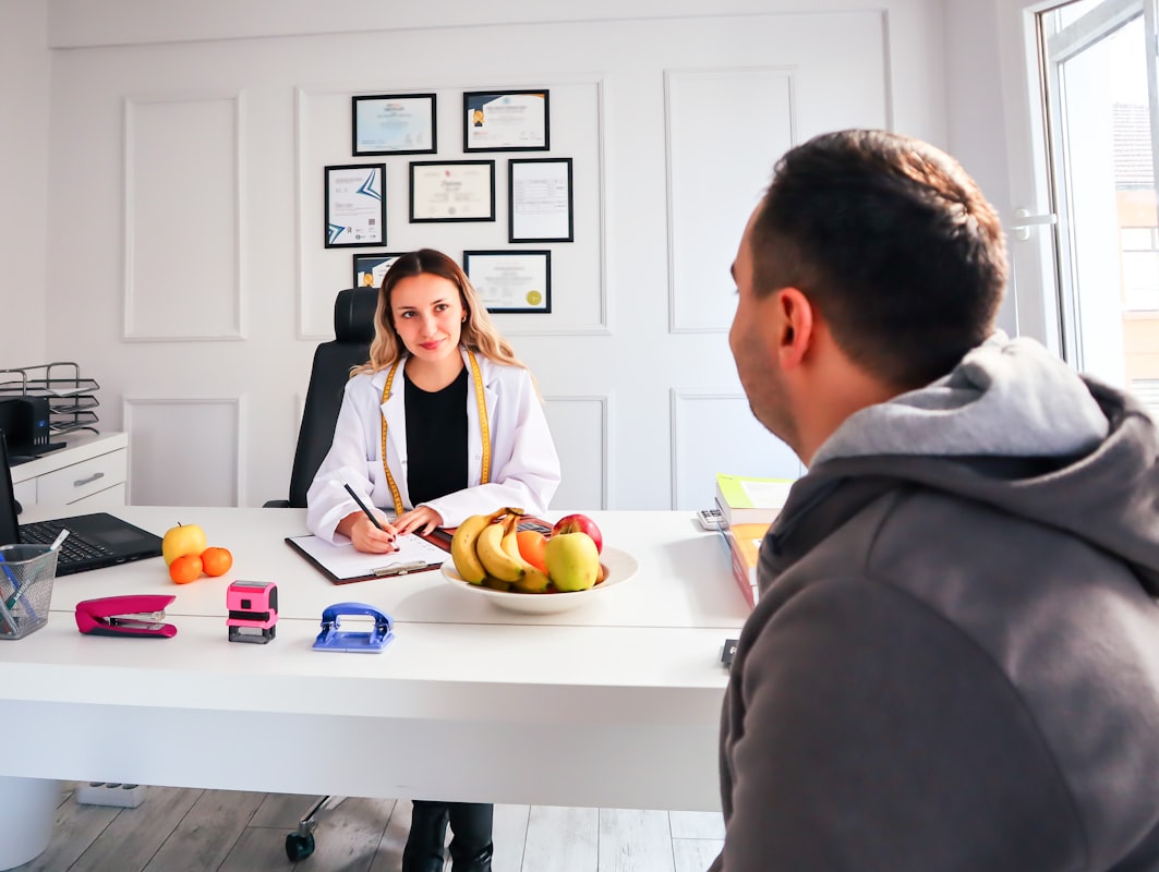 Consulta de nutrición profesional